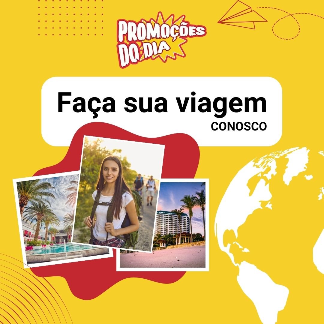 Imagem de capa - Banner Promos do dia - Viagem